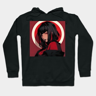 Vampire Goth Girl Hoodie